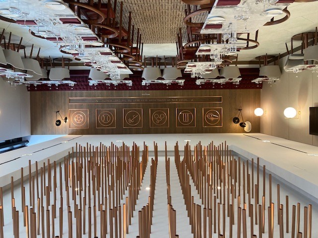 Elegant dining space in The Arnold Hills, ideal for corporate events and private gatherings.