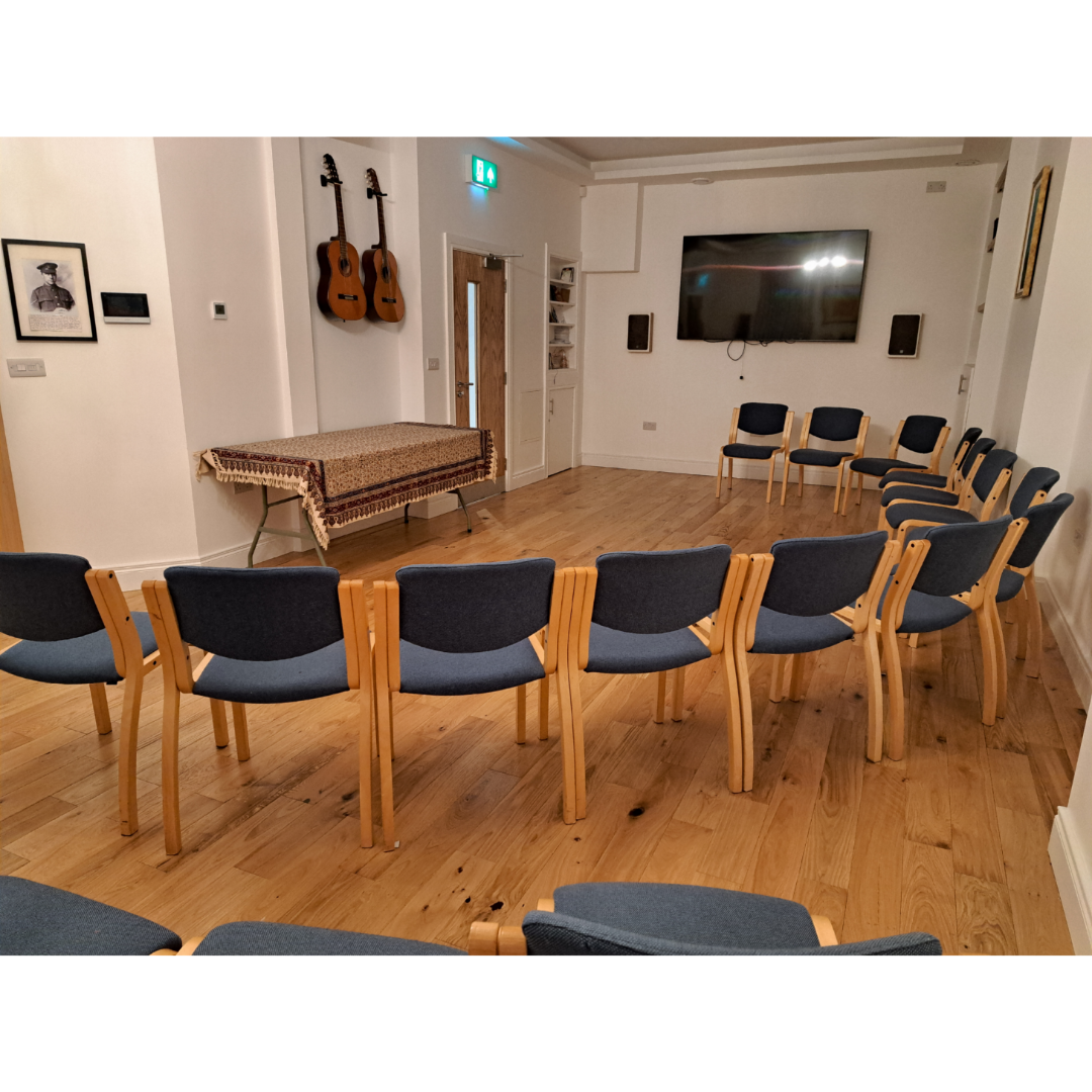 Hackney Room in Windsor Hub, Belfast: versatile meeting space for workshops and team-building.