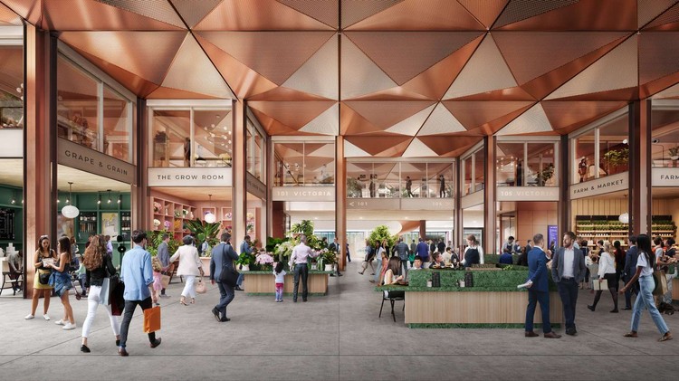 Vibrant community center event space with modern design for networking and gatherings.