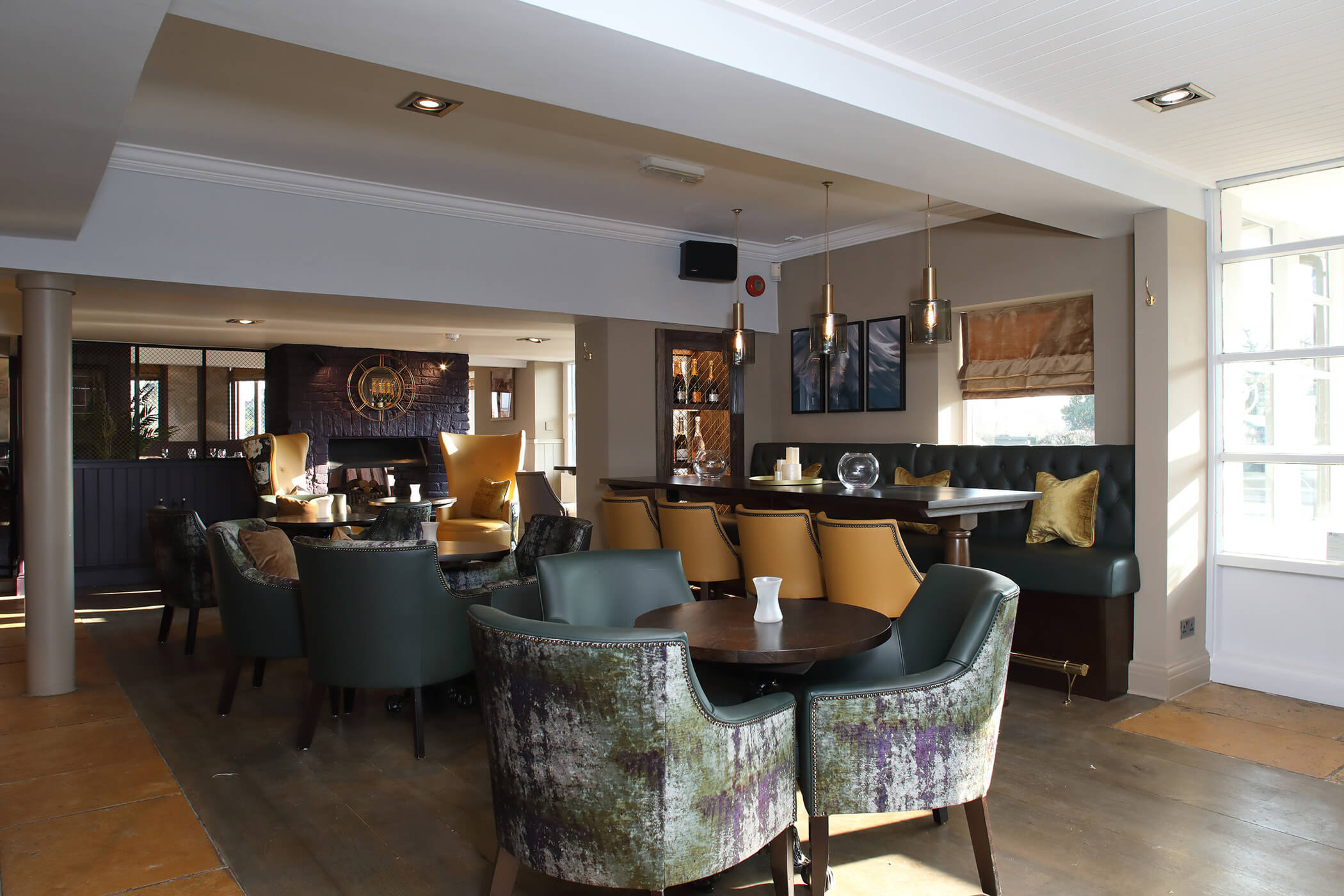 Snooker Room at The Arkley Club: stylish venue for networking and gatherings.