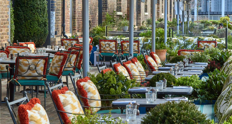 Physic Garden Granary Square Brasserie ...