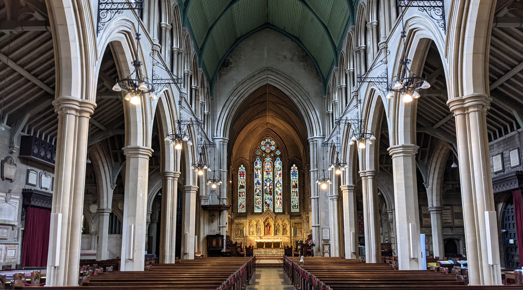 St Mary Abbots church