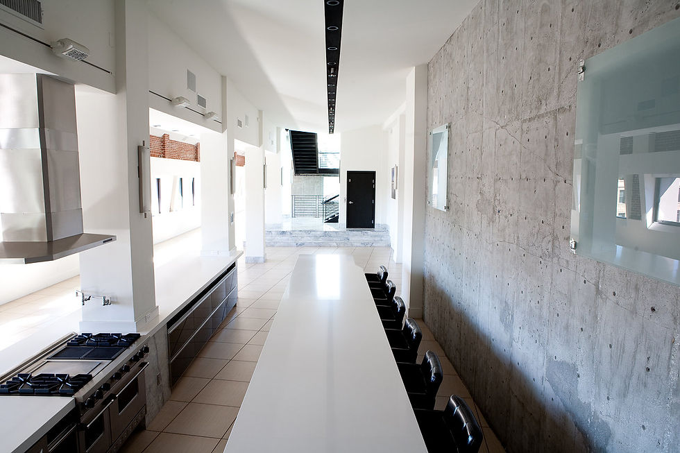 Modern kitchen in 12th Floor Penthouse, ideal for chef-led events and private dining.