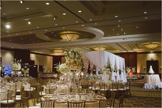 Elegant Grand Salon Preassembly at Omni Houston Hotel, perfect for weddings and formal events.