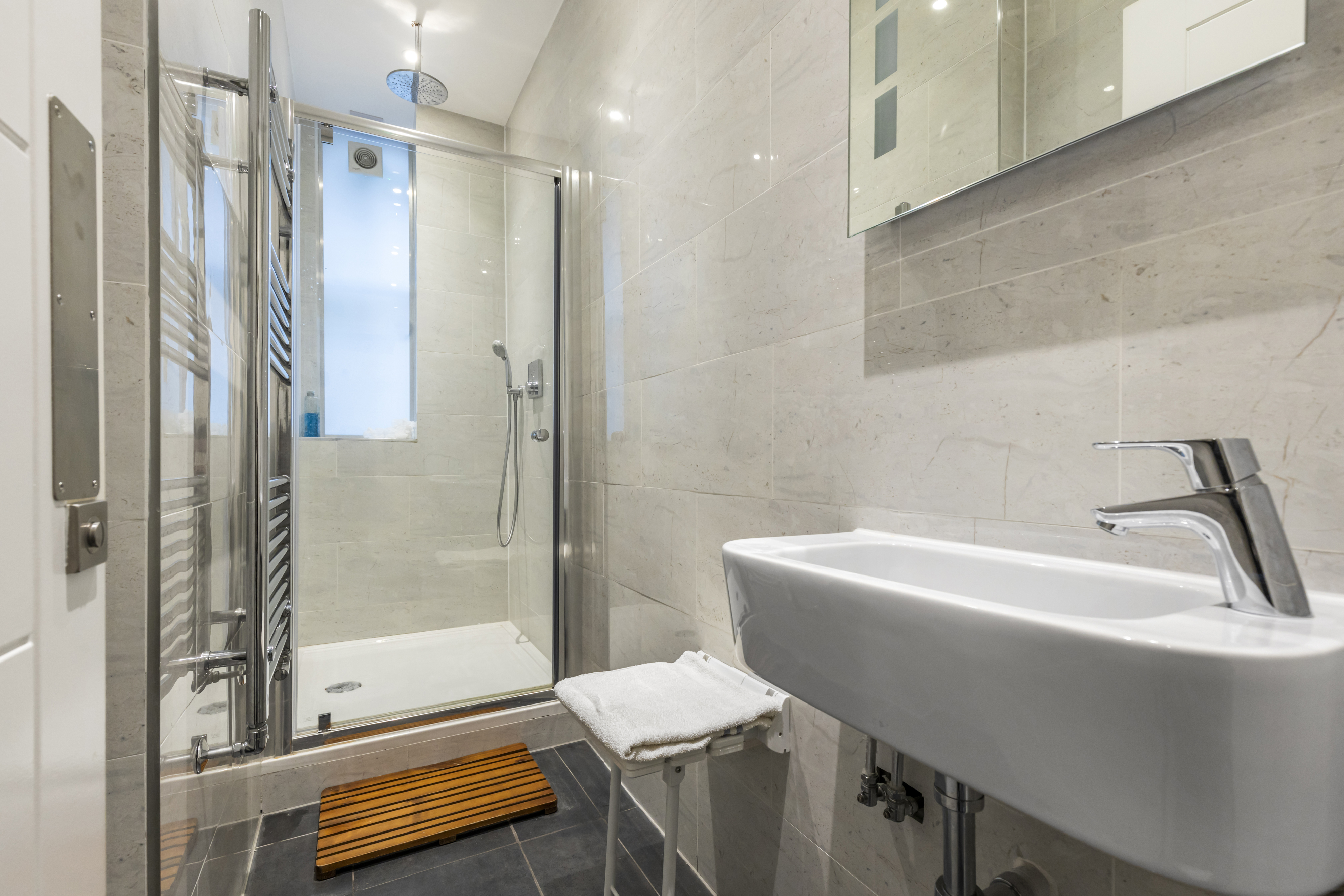 Modern Meeting Room 3 bathroom with sleek shower, ideal for events and guest comfort.