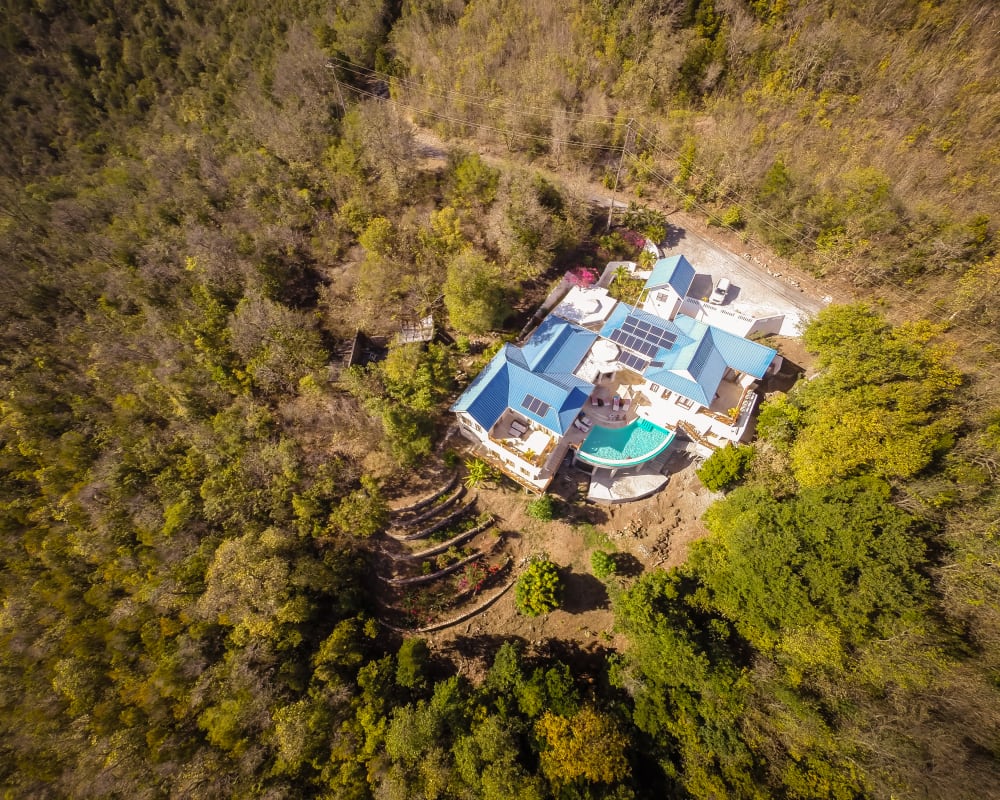 The Villa, Bequia: serene venue with pool for retreats and corporate gatherings.