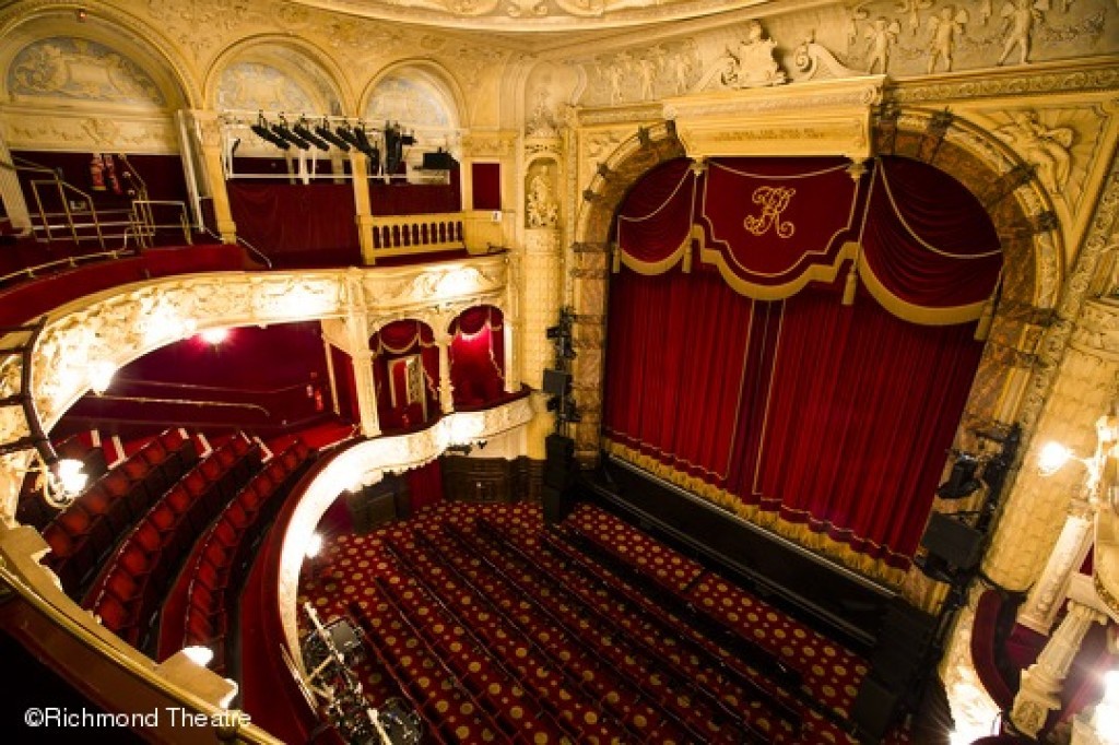 Victorian Richmond Theatre with ornate decor, ideal for elegant events and performances.