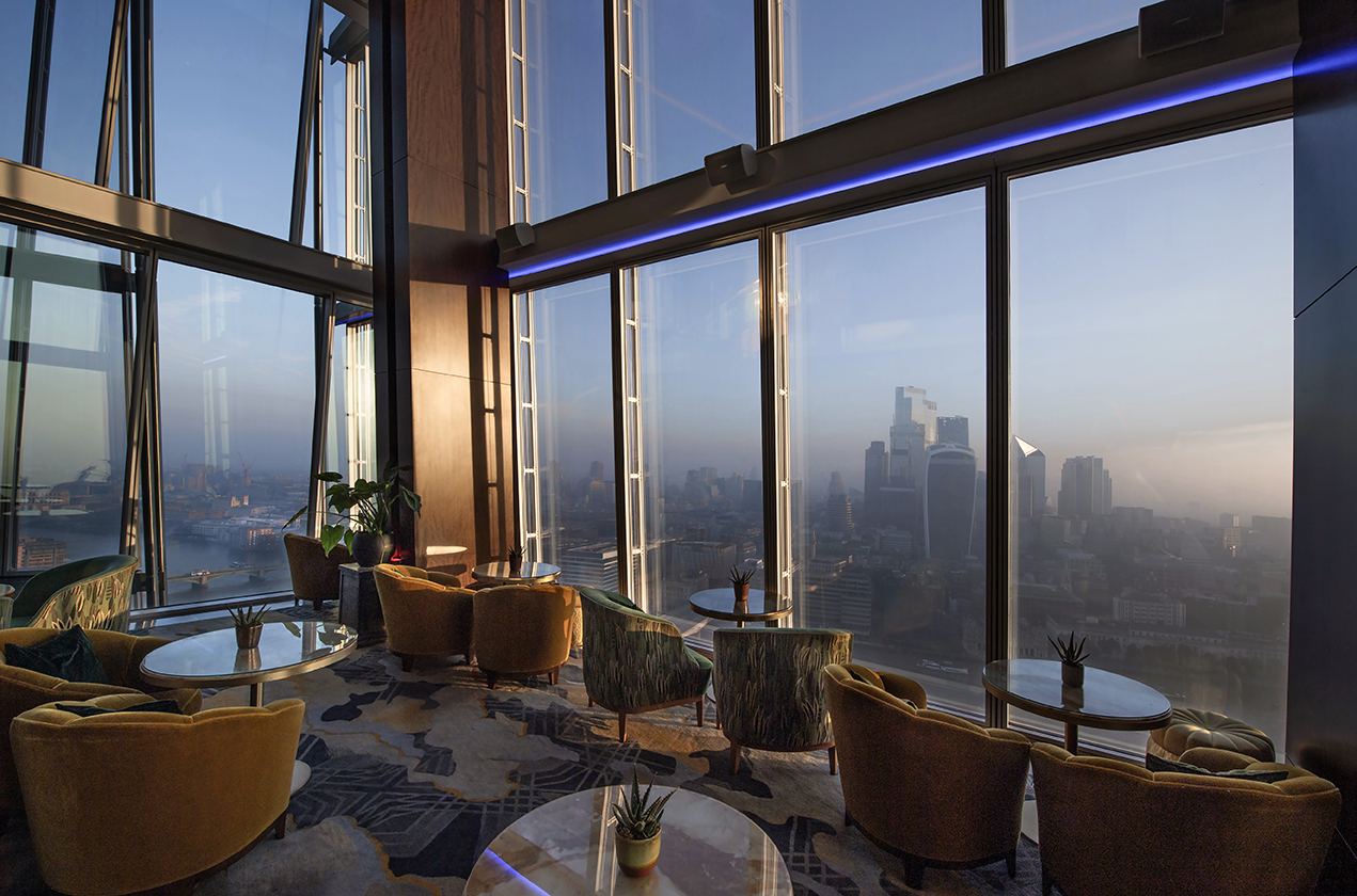 Sophisticated event space at Shangri-La The Shard, London with city views. Ideal for gatherings.