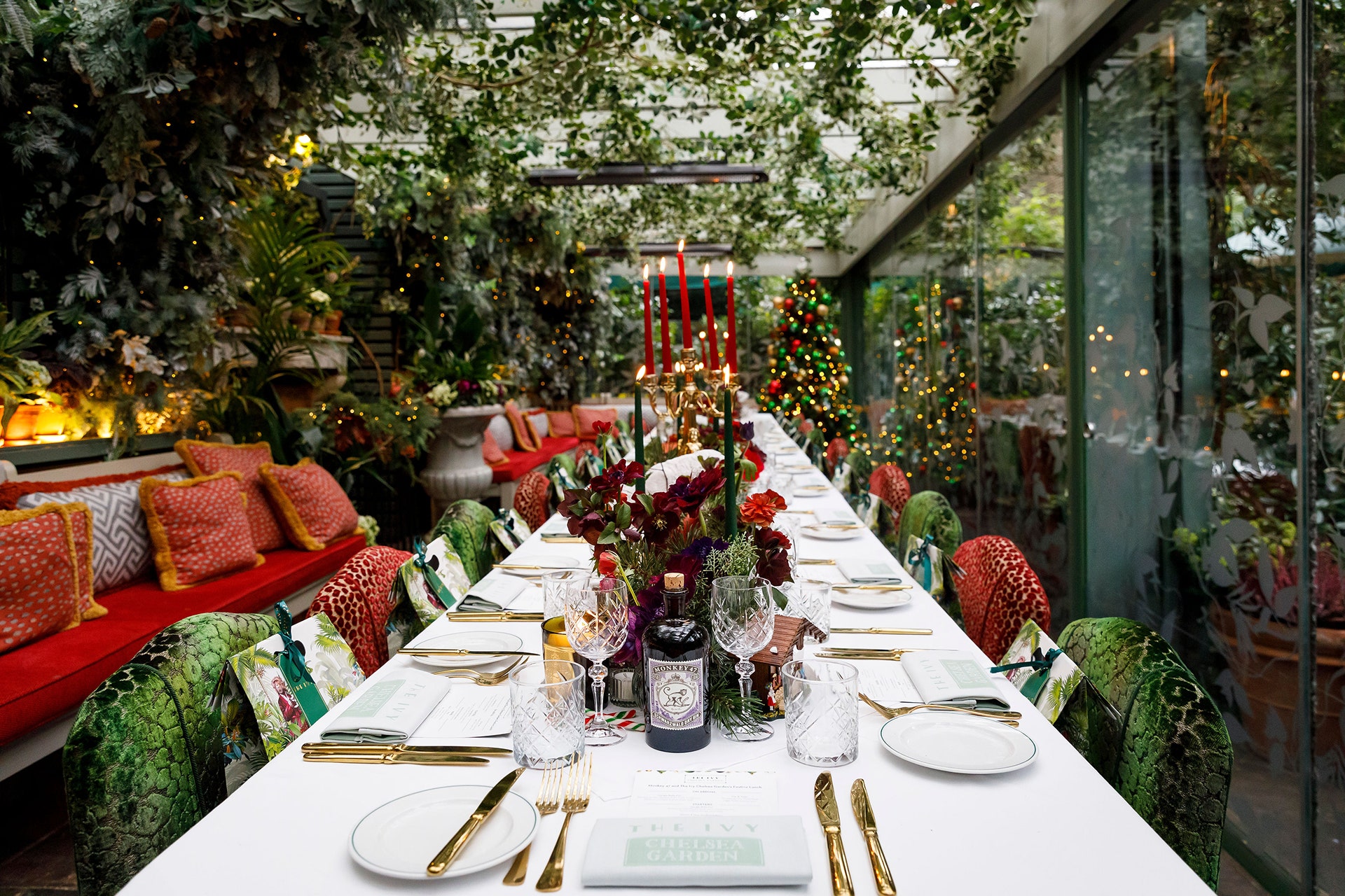 Elegant dining space at The Ivy In The Park, perfect for upscale events and celebrations.