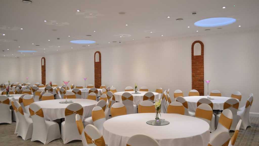 Breakout Rooms in The Atrium London: elegant event space for corporate meetings and weddings.