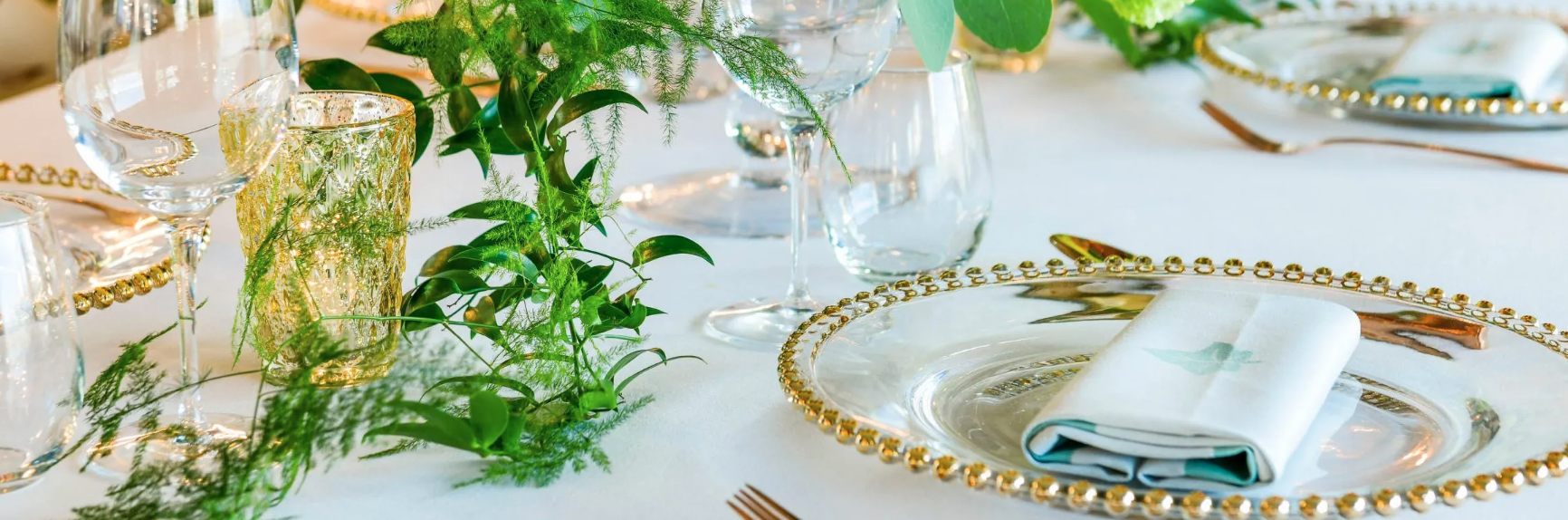 Elegant dining table at The Ivy Tower Bridge, perfect for upscale events and gatherings.