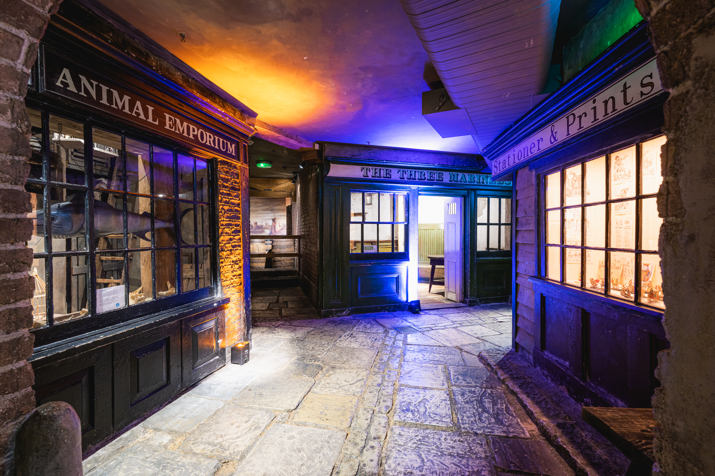 Sailortown London Museum Docklands immersive event space