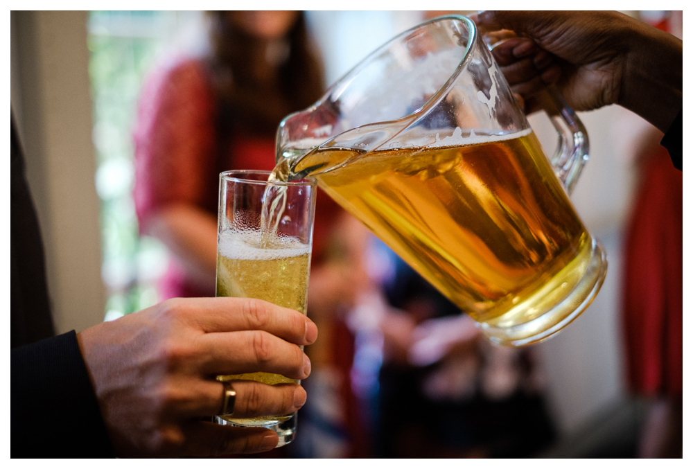 Terrace Boardroom networking event with beer, fostering connections in London Museum Spaces.
