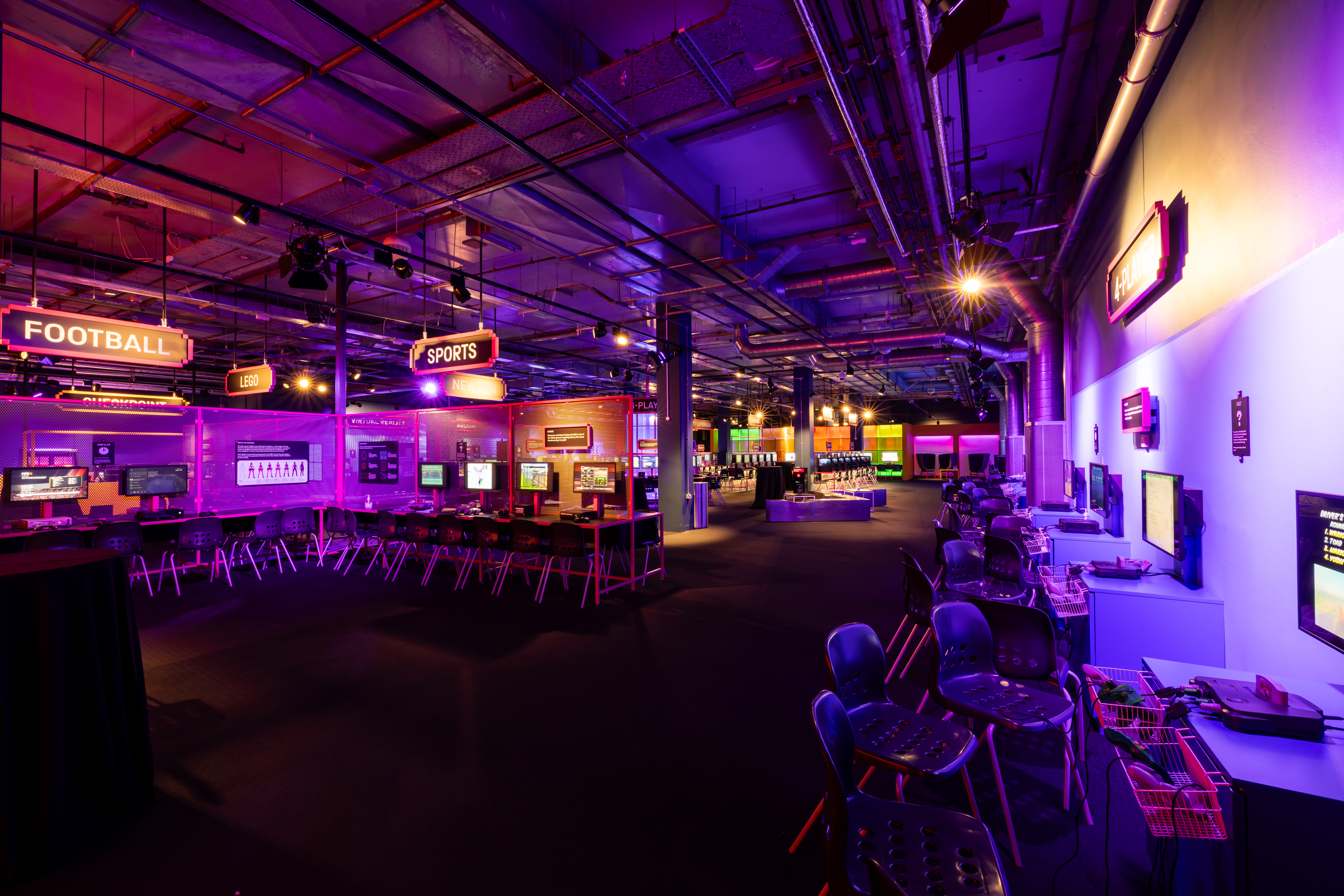 Vibrant event space at The Science Museum for conferences and corporate events.