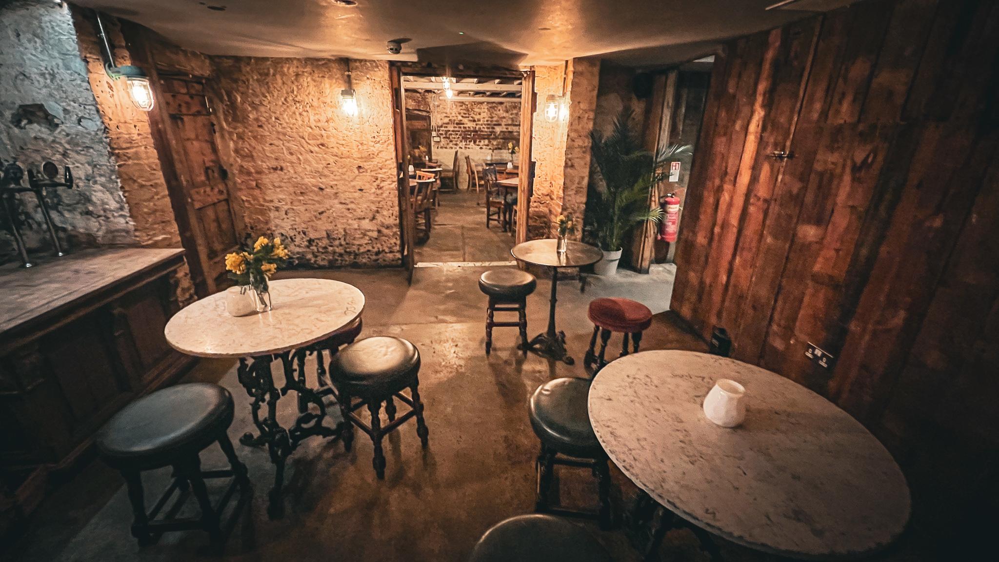 Cozy Upstairs Room at The Mall Tavern, Notting Hill for intimate gatherings and events.