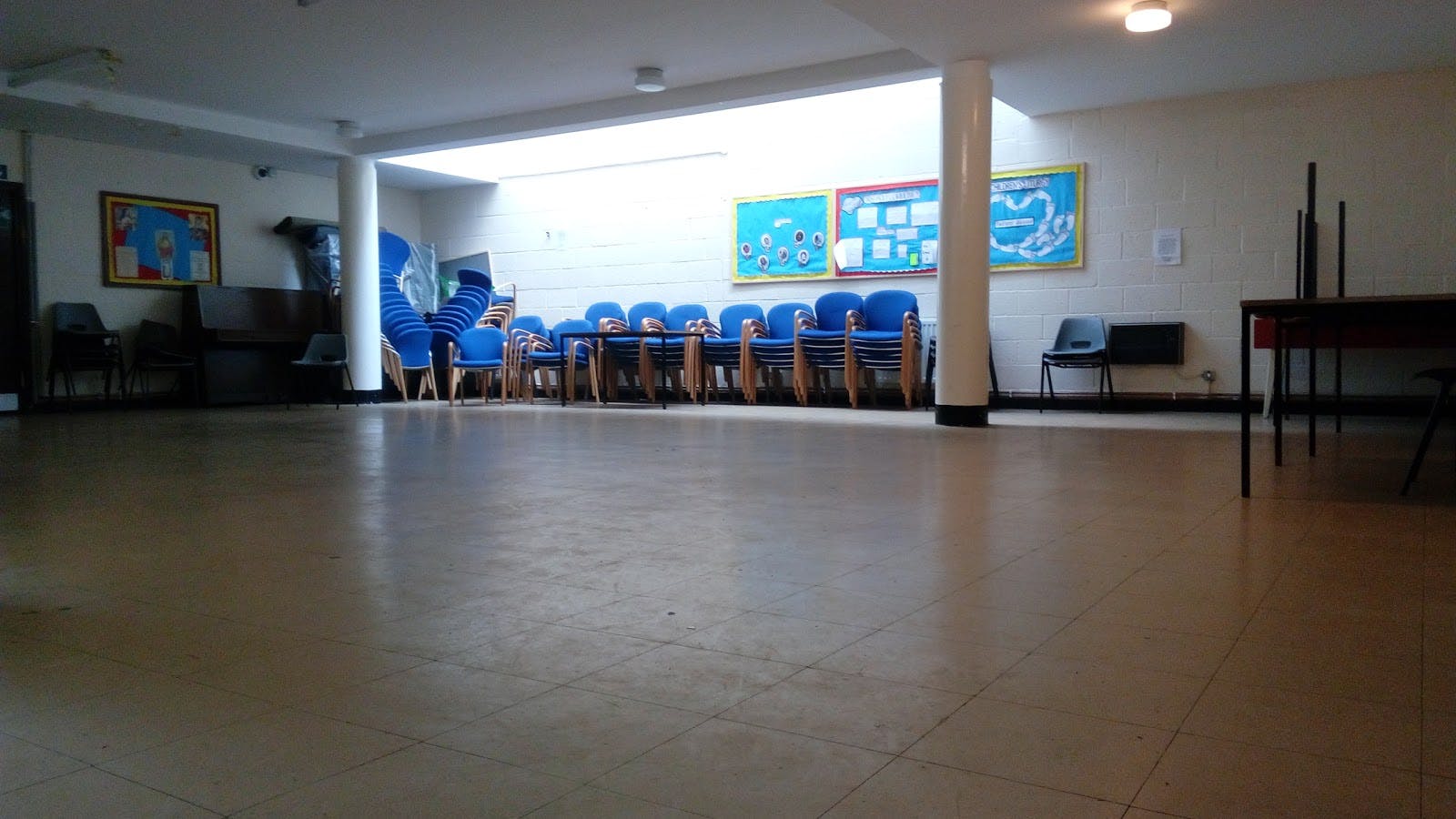 Spacious Our Lady of the Assumption Church Hall, perfect for workshops and gatherings.