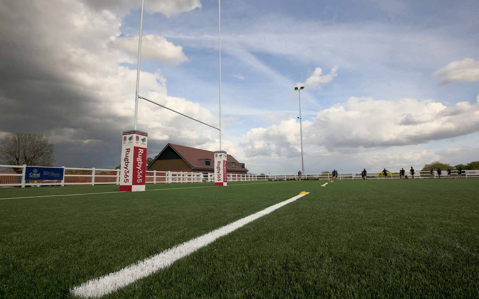 Rosedale Sports Club rugby field with vibrant turf, ideal for outdoor events and tournaments.