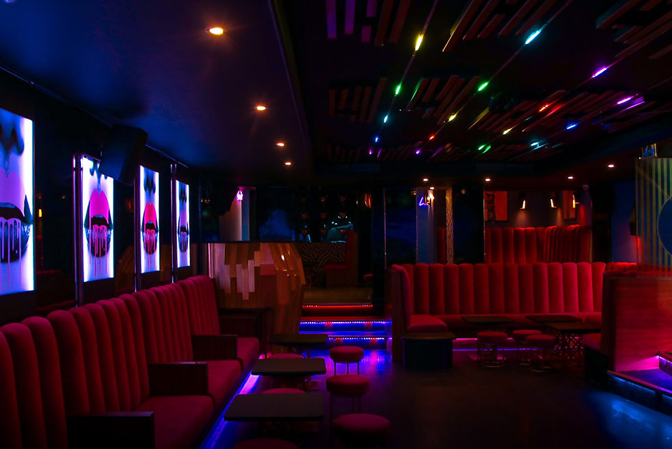 Vibrant dance floor at DOLCE Night Club, perfect for networking events and social gatherings.