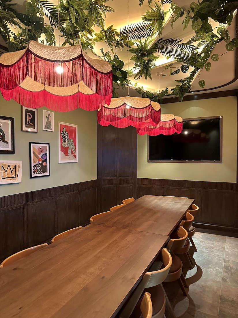 Private dining at The Palm House ...