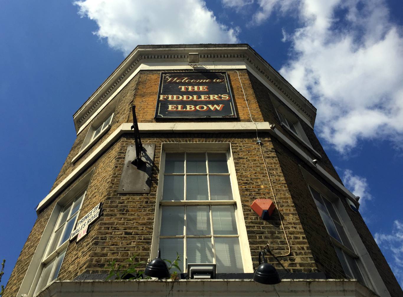 Charming Back Bar at The Fiddler's Elbow, perfect for intimate gatherings and events.