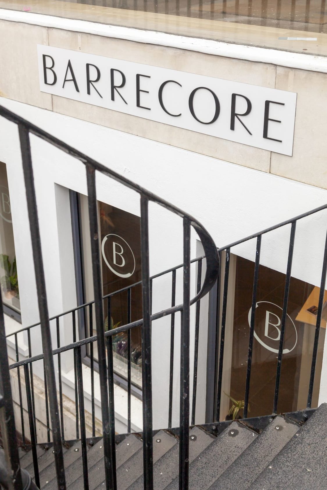 Stylish Barrecore Chiswick entrance with modern design for meetings and events.