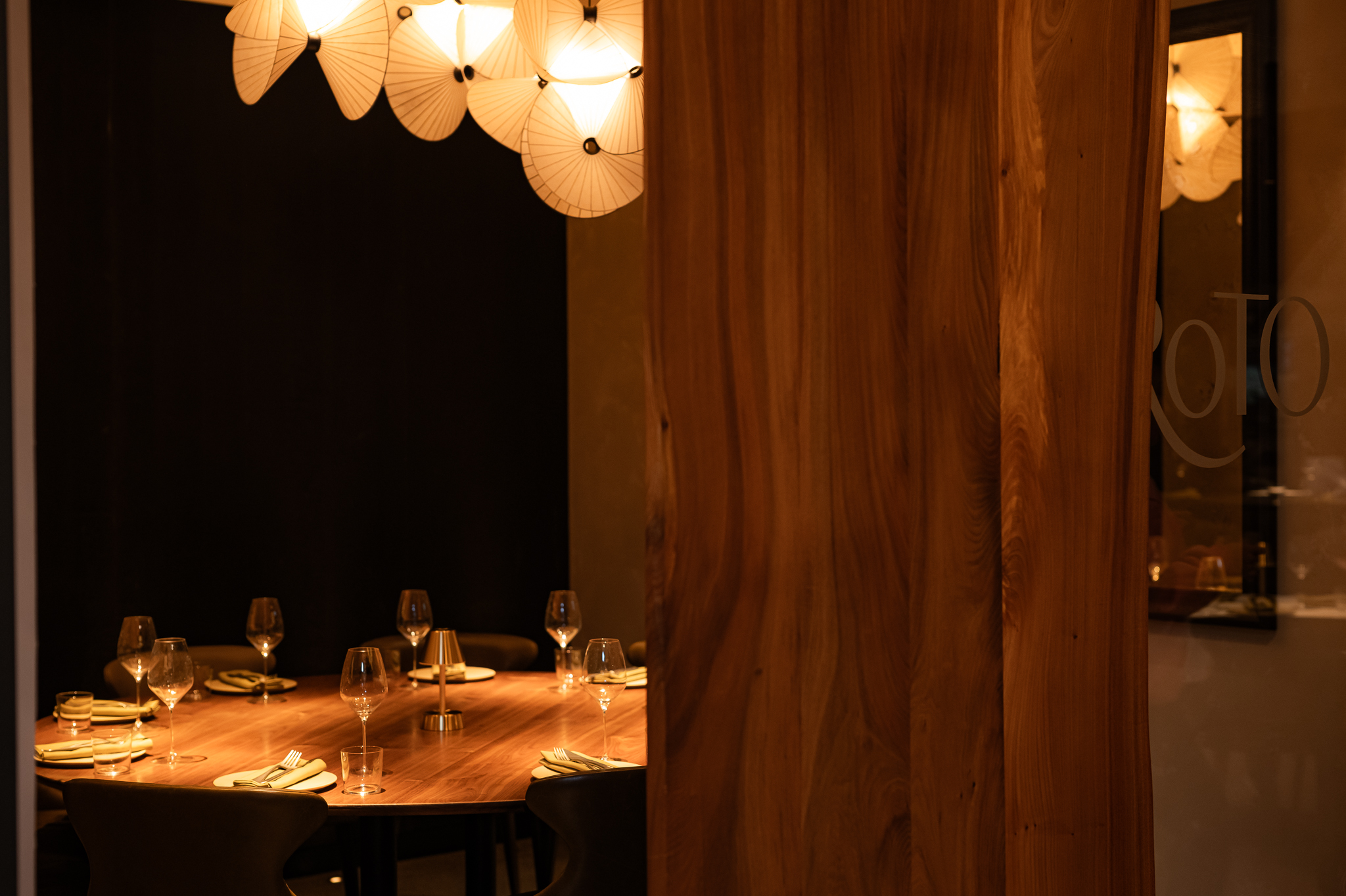 Intimate dining at Maroto Restaurant, London, ideal for corporate dinners and private events.