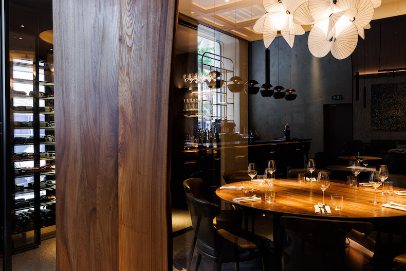 Sophisticated Maroto Restaurant in London, ideal for upscale events and private dinners.