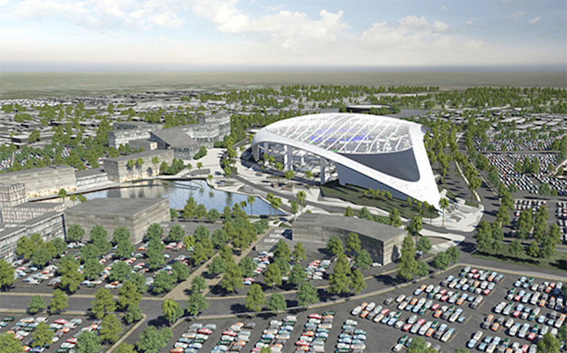 Hollywood Park Stadium ...