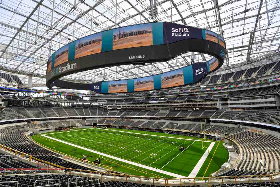 No Taylor Swift, but SoFi Stadium ...