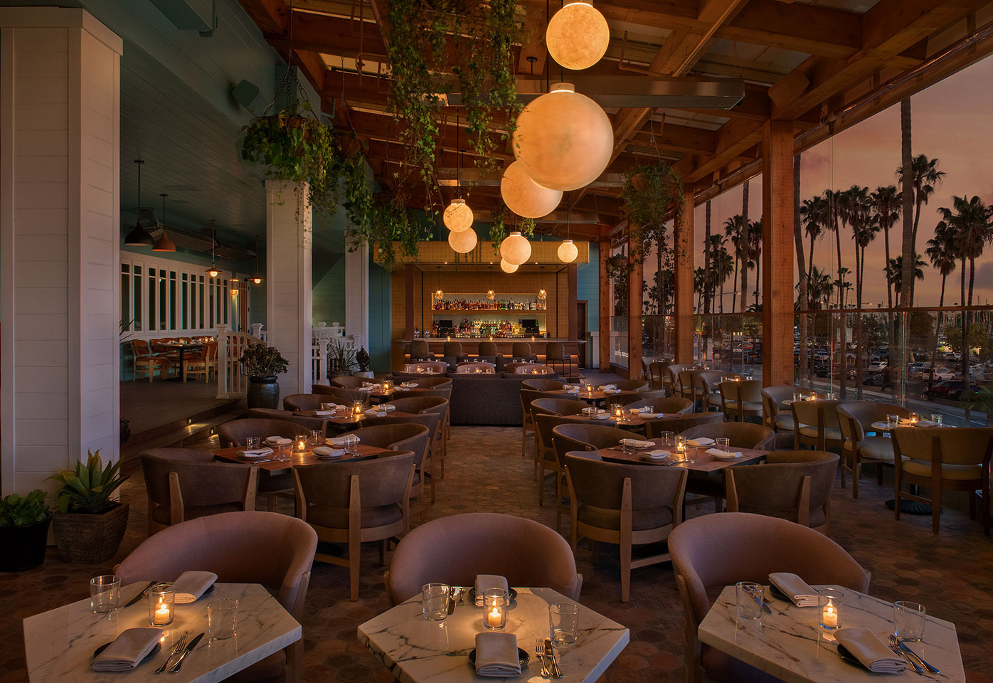 Elegant event space in The Bungalow Long Beach, perfect for corporate meetings and celebrations.