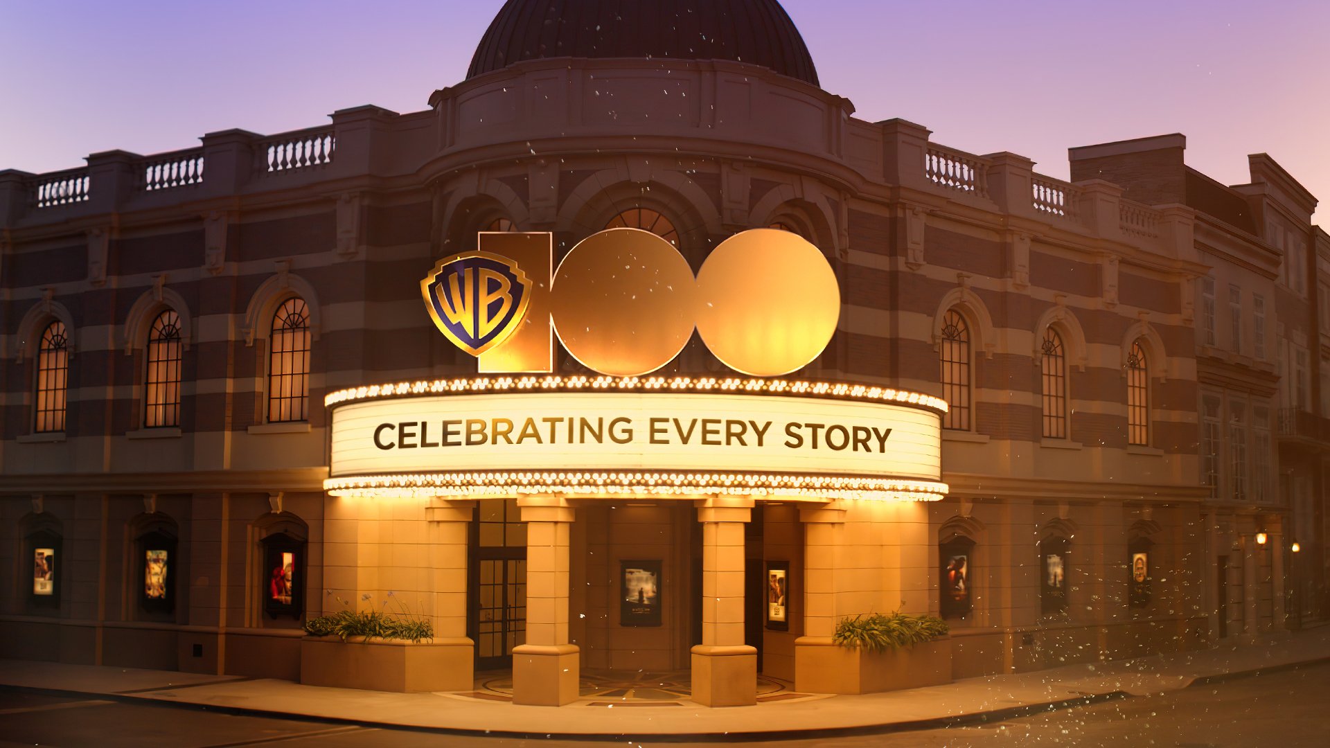 Marquee Rotunda at Warner Bros. Studios, elegant venue for film premieres and celebrations.