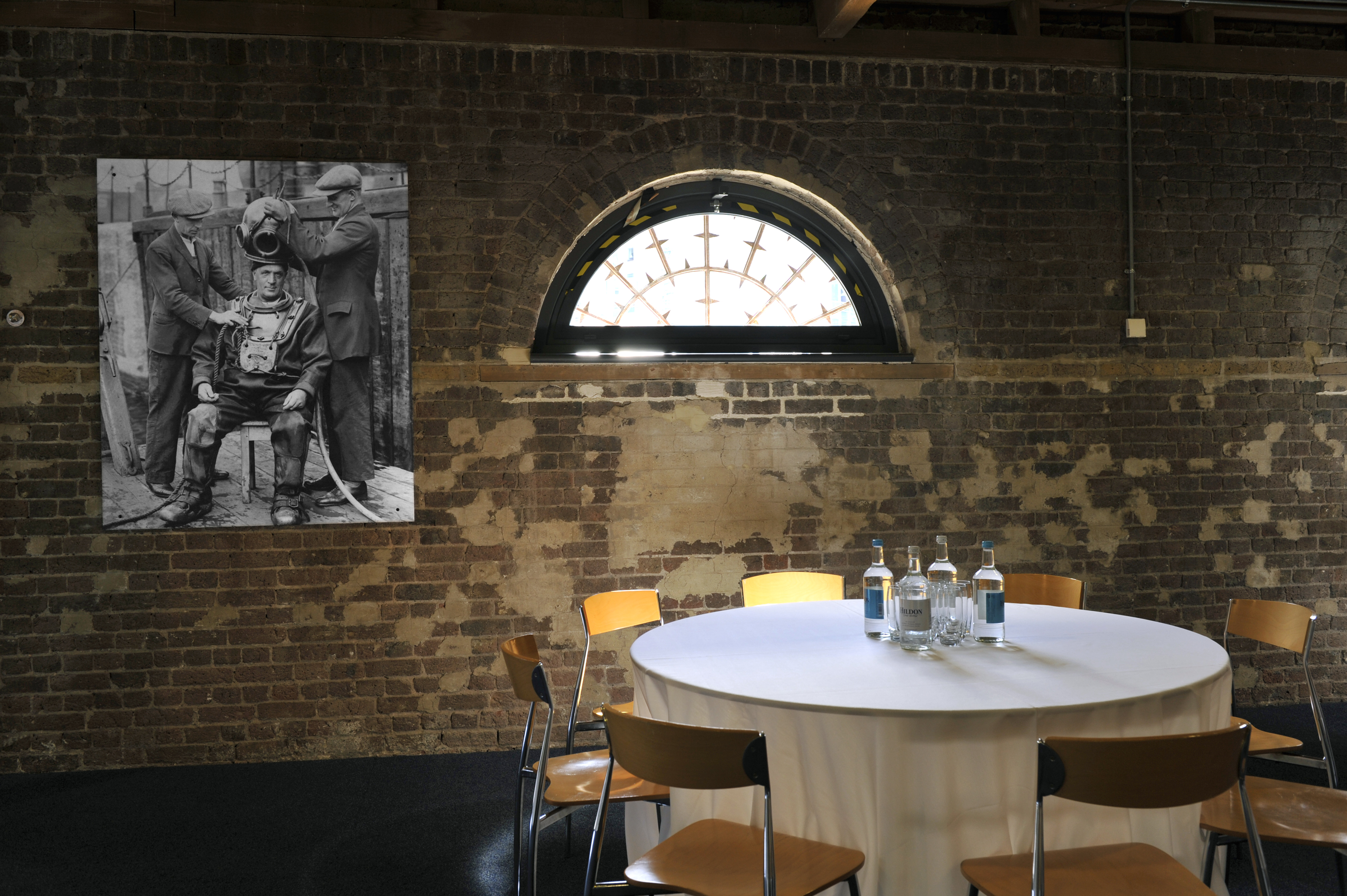 London Docklands Quayside Room event venue launch dinner