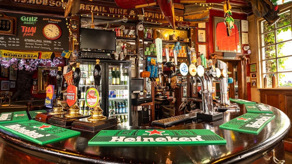 Vibrant bar setup at Crow's Nest, ideal for networking events and casual gatherings.