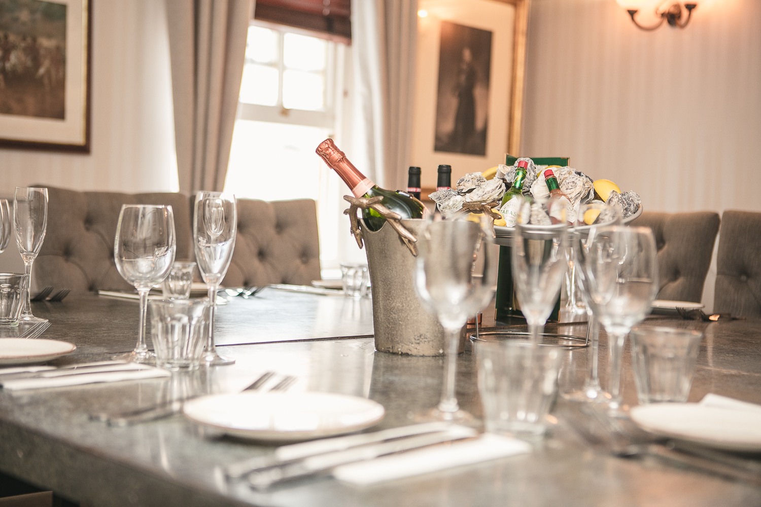 Elegant meeting space in The Somers Town Coffee House, perfect for corporate events and gatherings.