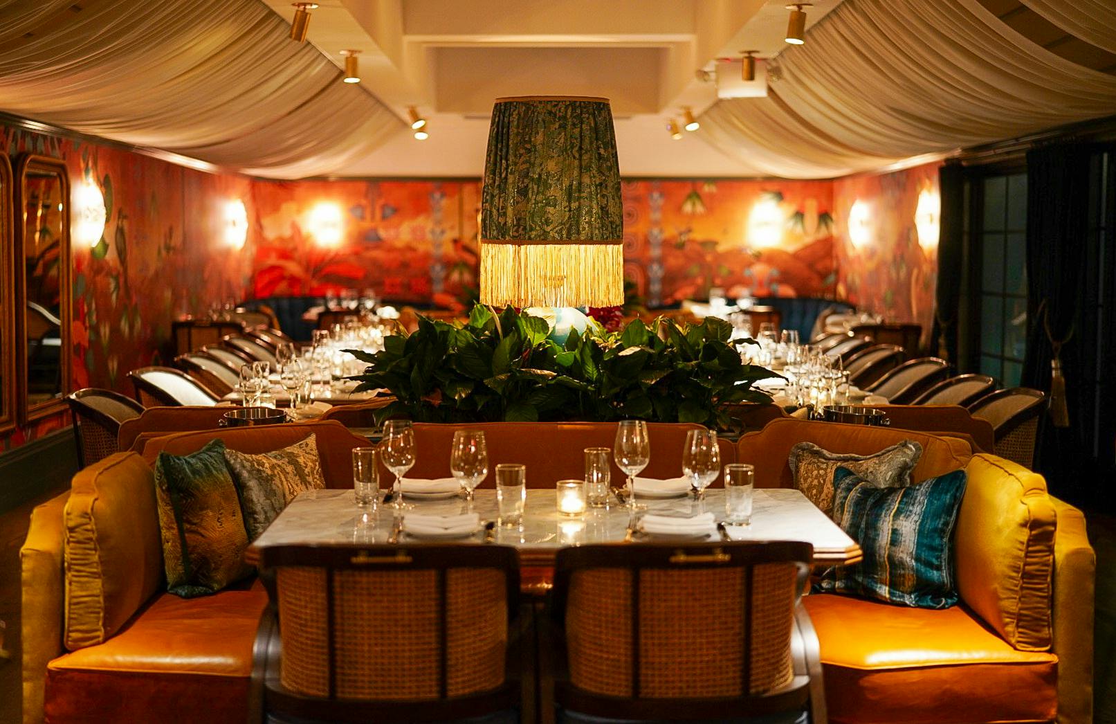 Elegant fine dining restaurant in Olivetta, perfect for upscale events and intimate gatherings.