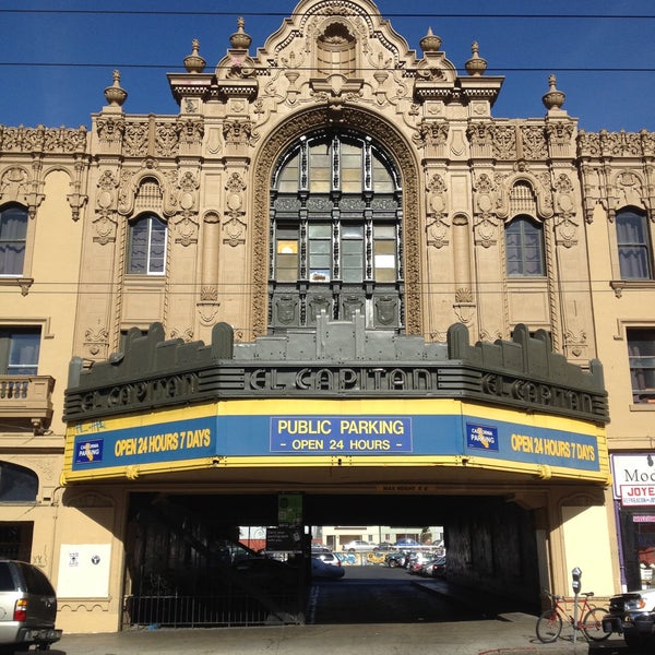 Ornate entrance of El Capitan Hotel, ideal for events and convenient parking access.