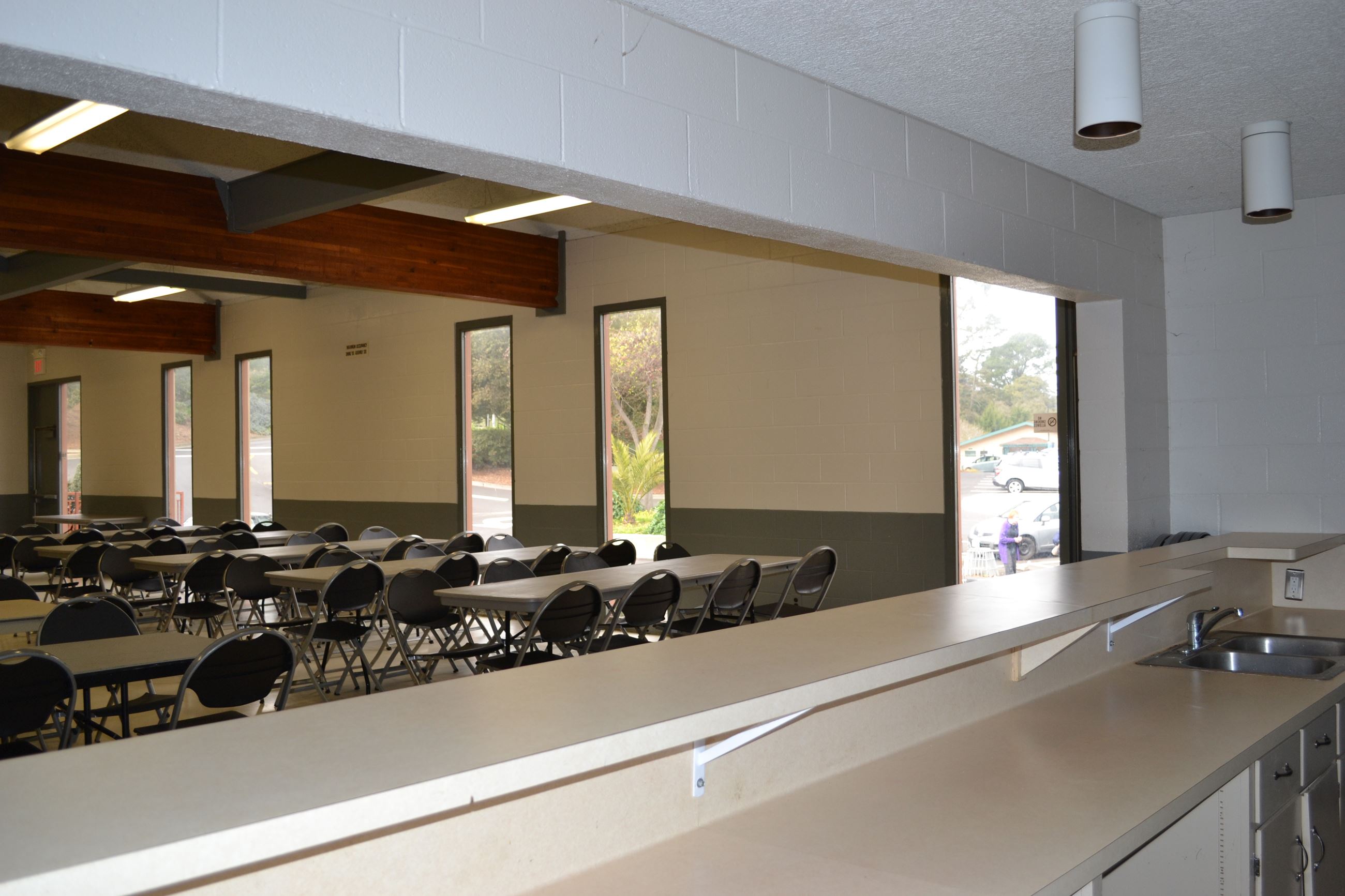 Merced Room at Daly City Hall: spacious venue with natural light for meetings and events.