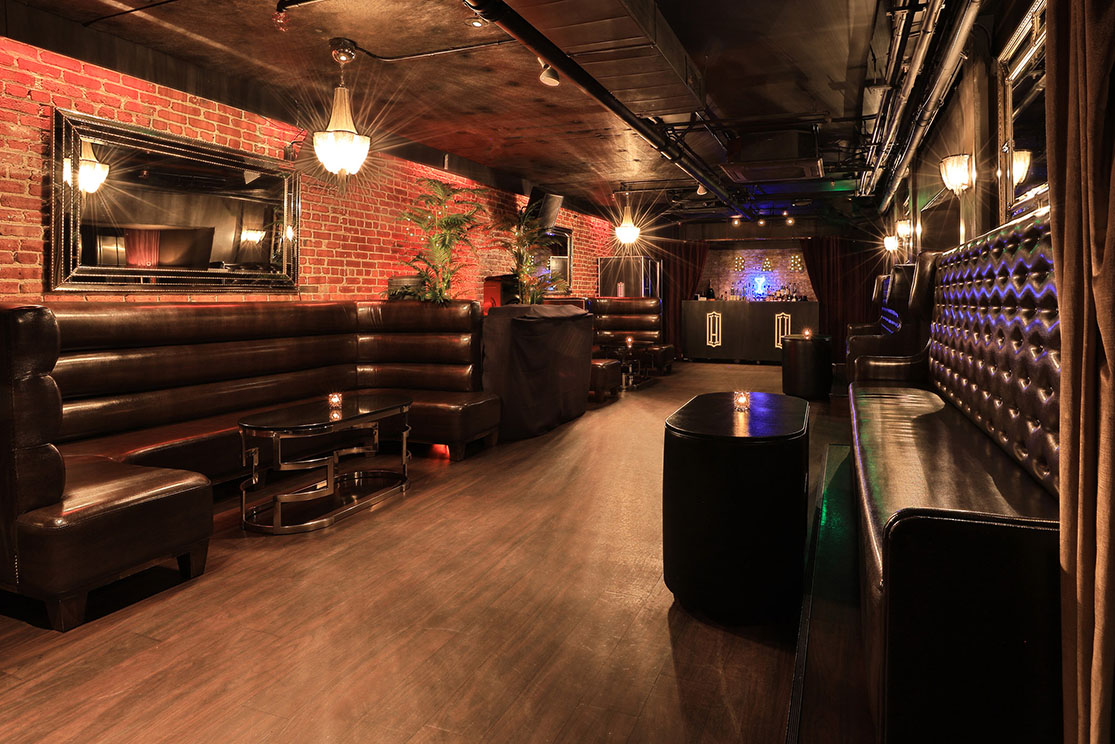 Bonaparte Room at Hawthorn SF: cozy venue with plush seating for private events.