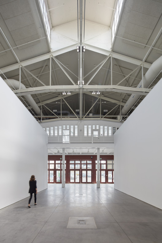 Fort Mason Center convention venue with high ceilings, ideal for events and conferences.