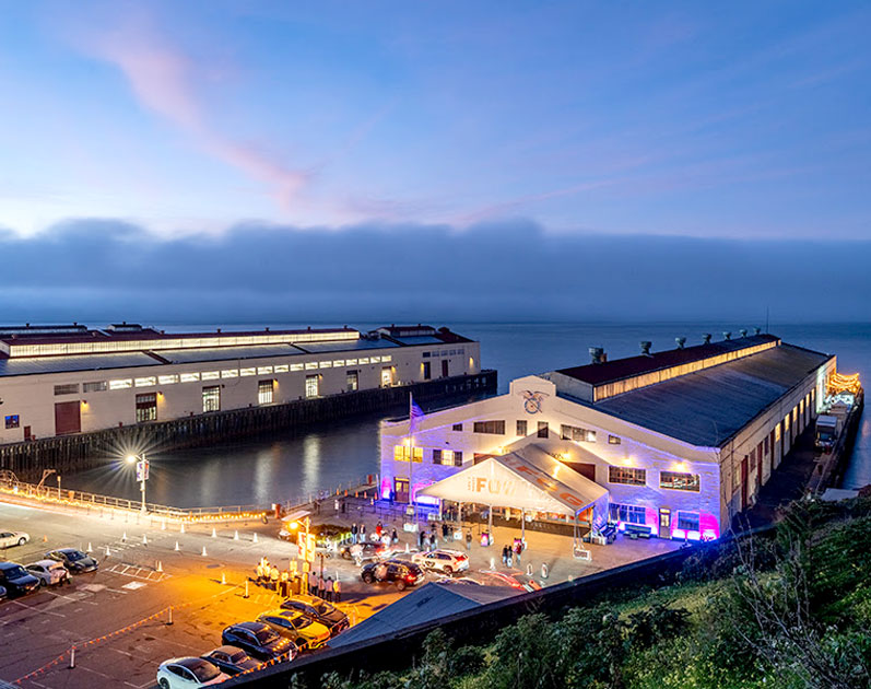 Festival Pavilion at Fort Mason: waterfront venue for corporate events and celebrations.