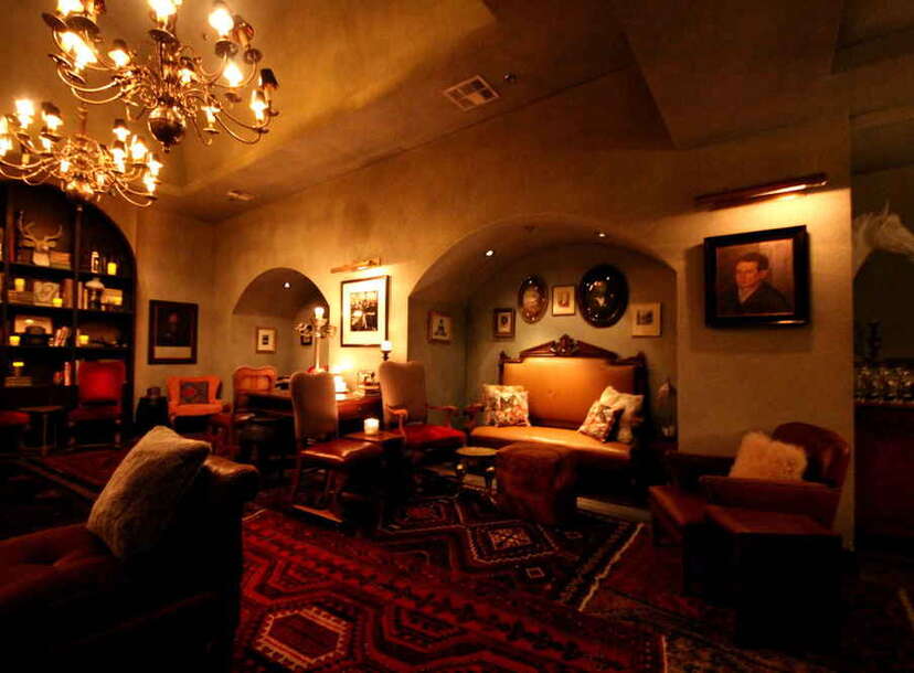 Marianne's Salon: elegant meeting space with plush seating for networking events.