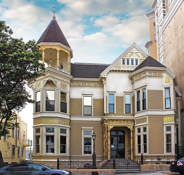 Victorian banquet hall at Mansion on Sutter, perfect for events and meetings.