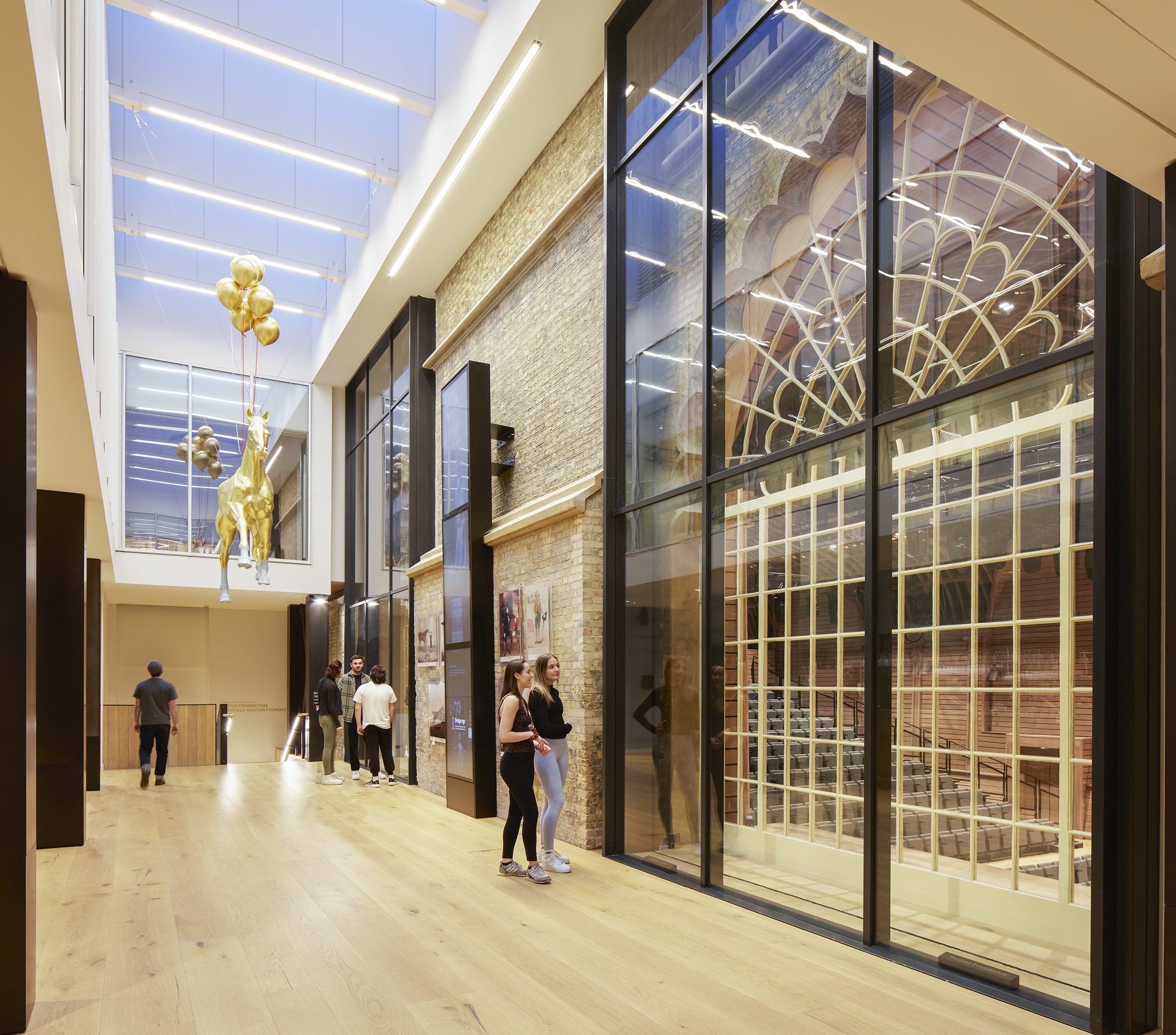 Brighton Dome Gallery Bar: modern event space with large windows for corporate and social events.