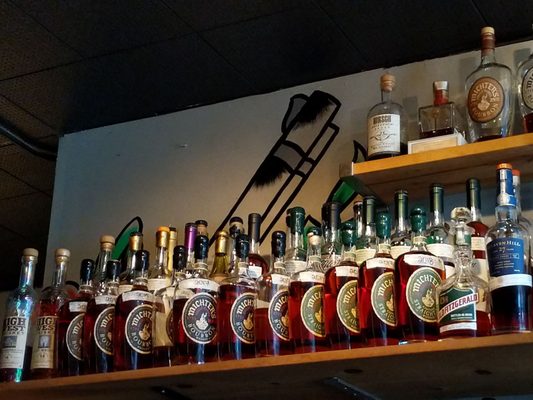 Private room bar at Acme Bar & Company, perfect for networking events and social gatherings.