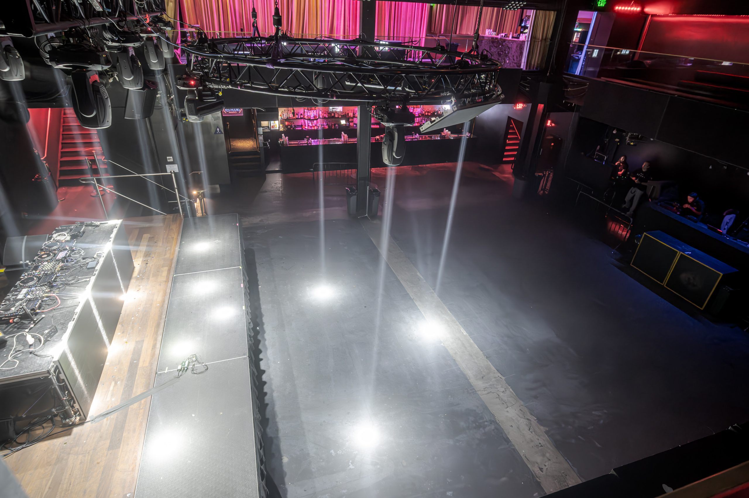 VIP seating area at 1015 Folsom, ideal for concerts and corporate events.