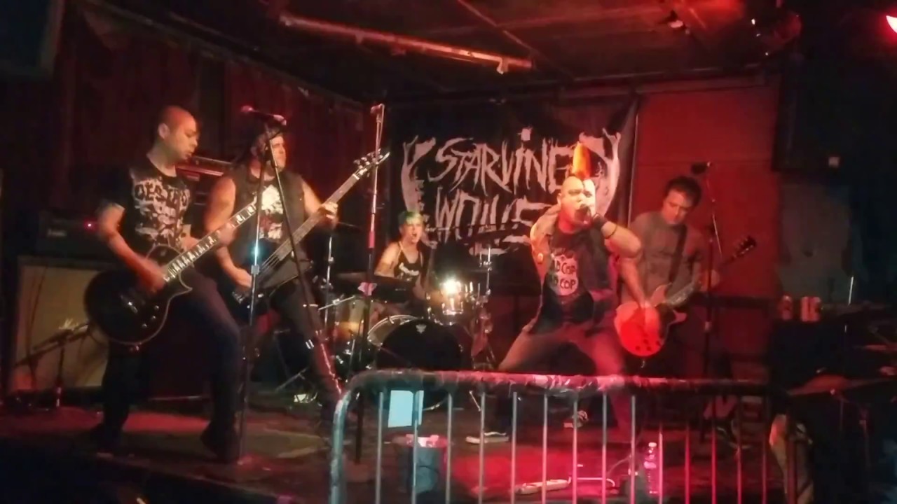 Live band performing on small stage at Thee Parkside music event.