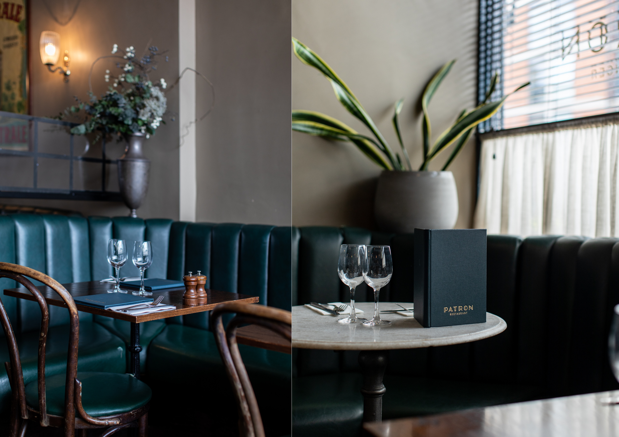 Stylish Bar & Bistro with plush seating, perfect for private events and networking lunches.