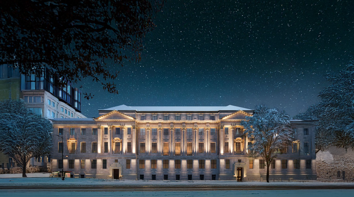 Historic Town Hall venue for gala, corporate, winter events