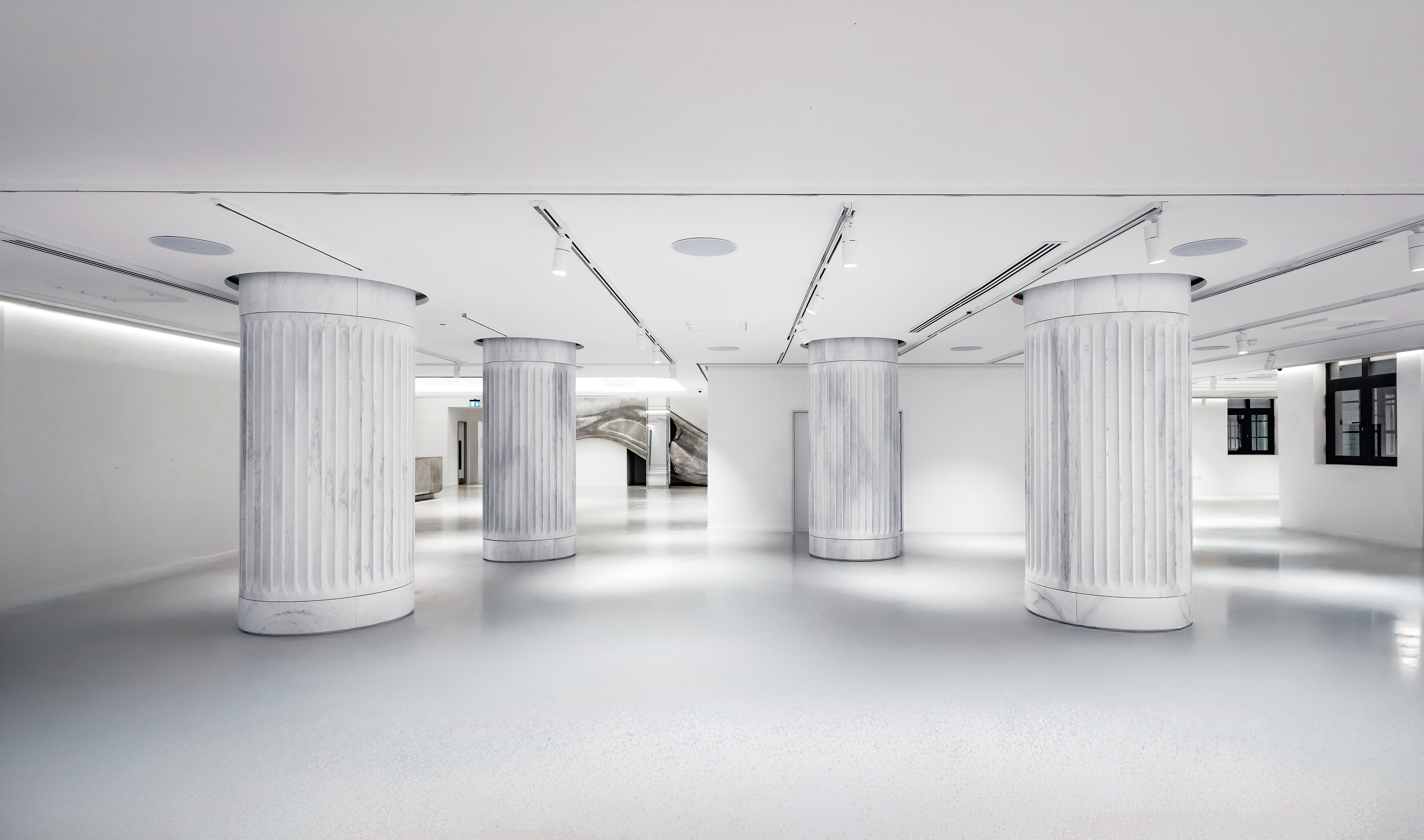 Venue, columns, gala, product launch