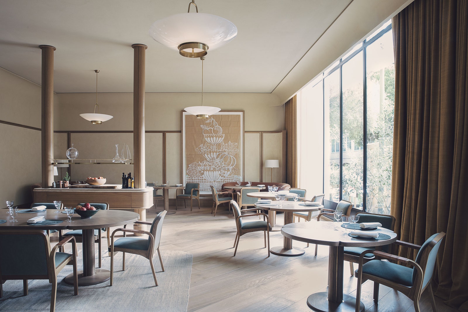 Elegant Main Dining Room at Quince Restaurant, perfect for intimate events and meetings.